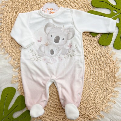 Macacão em Soft Coalinhas Fofinhas - Off White